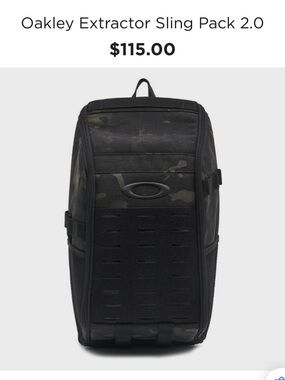 Oakley Extractor Sling Pack 2.0 - Black Camo